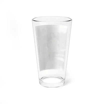 Terry Moore #703 - 8x10 1-Piece Swimsuit B&W Cheesecake Vintage Pin-Up Photo (Vintage Female Icon) Pint Glass 16oz - Go Mug Yourself