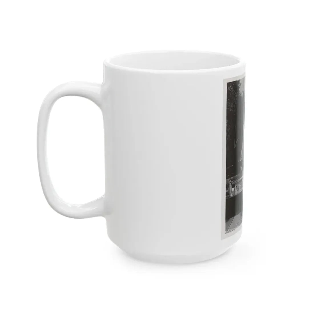 Terry Moore #704 - 8x10 1-Piece Swimsuit B&W Cheesecake Vintage Pin-Up Photo from Early 50's (Vintage Female Icon) White Coffee Mug - Go Mug Yourself