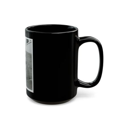 Terry Moore #706 - 8x10 1-Piece Swimsuit B&W Cheesecake Vintage Pin-Up Photo (Vintage Female Icon) Black Coffee Mug-Go Mug Yourself