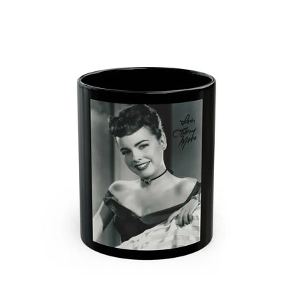 Terry Moore #708 (Vintage Female Icon) Black Coffee Mug 11oz - Go Mug Yourself