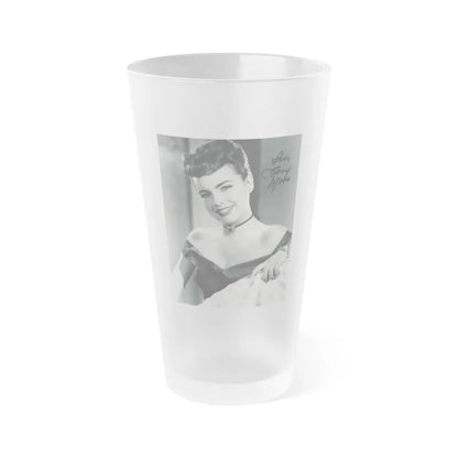 Terry Moore #708 (Vintage Female Icon) Frosted Pint Glass 16oz-16oz-Frosted-Go Mug Yourself