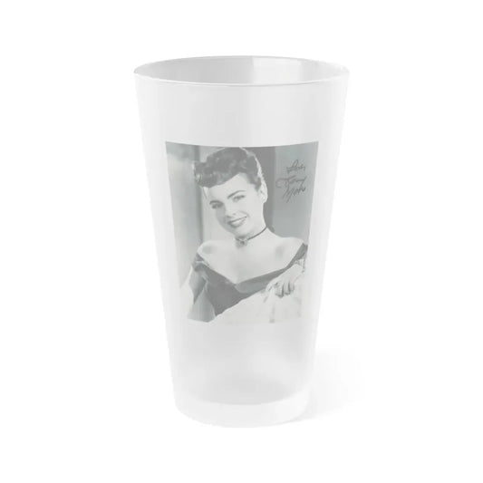 Terry Moore #708 (Vintage Female Icon) Frosted Pint Glass 16oz 16oz Frosted - Go Mug Yourself