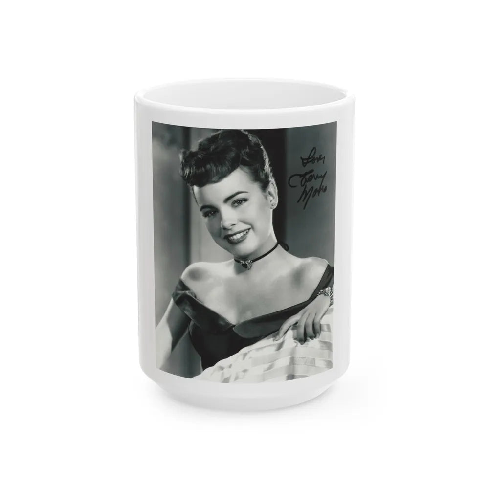Terry Moore #708 (Vintage Female Icon) White Coffee Mug-15oz-Go Mug Yourself