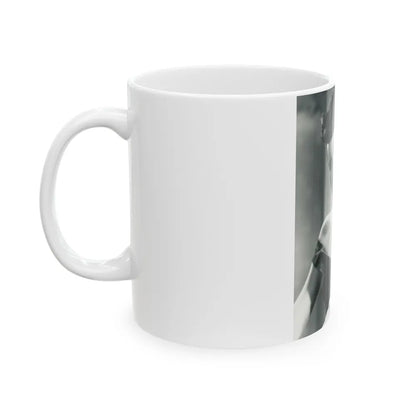 Terry Moore #708 (Vintage Female Icon) White Coffee Mug-Go Mug Yourself
