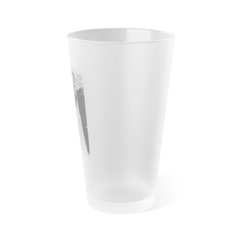 Terry Moore #712 - Vintage 1953 1-Piece B&W Full Body Swimsuit Cheesecake Photo as 8x10 (Vintage Female Icon) Frosted Pint Glass 16oz-Go Mug Yourself