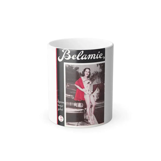 Terry Moore #714 - Mag. Cover (Vintage Female Icon) Color Changing Mug 11oz 11oz - Go Mug Yourself