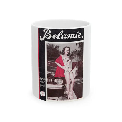 Terry Moore #714 - Mag. Cover (Vintage Female Icon) White Coffee Mug 11oz - Go Mug Yourself