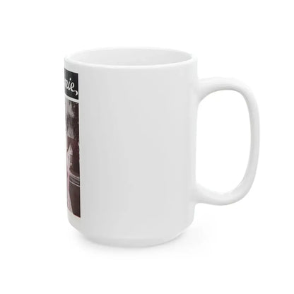 Terry Moore #714 - Mag. Cover (Vintage Female Icon) White Coffee Mug - Go Mug Yourself
