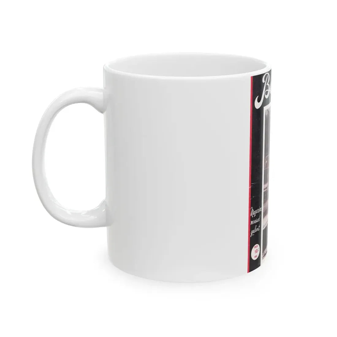 Terry Moore #714 - Mag. Cover (Vintage Female Icon) White Coffee Mug - Go Mug Yourself