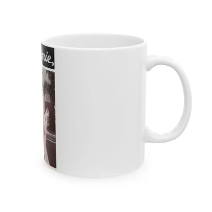 Terry Moore #714 - Mag. Cover (Vintage Female Icon) White Coffee Mug - Go Mug Yourself