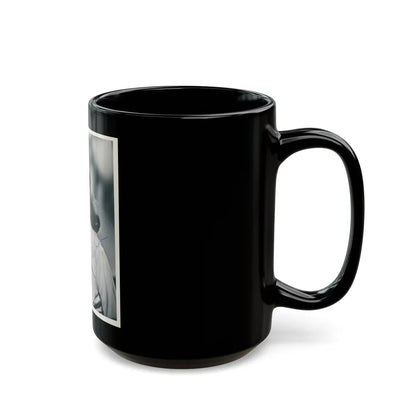 Terry Moore #716 (Vintage Female Icon) Black Coffee Mug-Go Mug Yourself