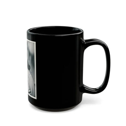 Terry Moore #716 (Vintage Female Icon) Black Coffee Mug - Go Mug Yourself