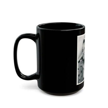 Terry Moore #716 (Vintage Female Icon) Black Coffee Mug-Go Mug Yourself