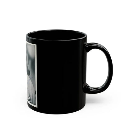Terry Moore #716 (Vintage Female Icon) Black Coffee Mug - Go Mug Yourself