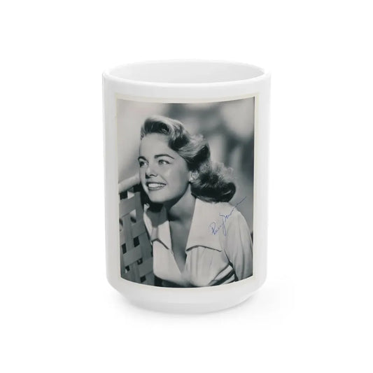 Terry Moore #716 (Vintage Female Icon) White Coffee Mug 15oz - Go Mug Yourself