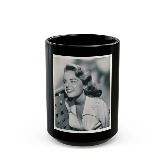 Terry Moore #7161 (Vintage Female Icon) Black Coffee Mug-15oz-Go Mug Yourself