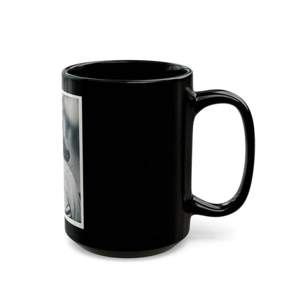 Terry Moore #7161 (Vintage Female Icon) Black Coffee Mug-Go Mug Yourself