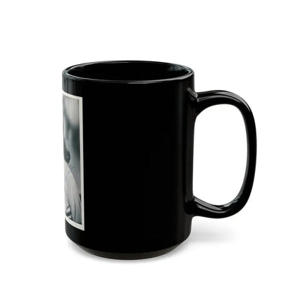 Terry Moore #7161 (Vintage Female Icon) Black Coffee Mug - Go Mug Yourself