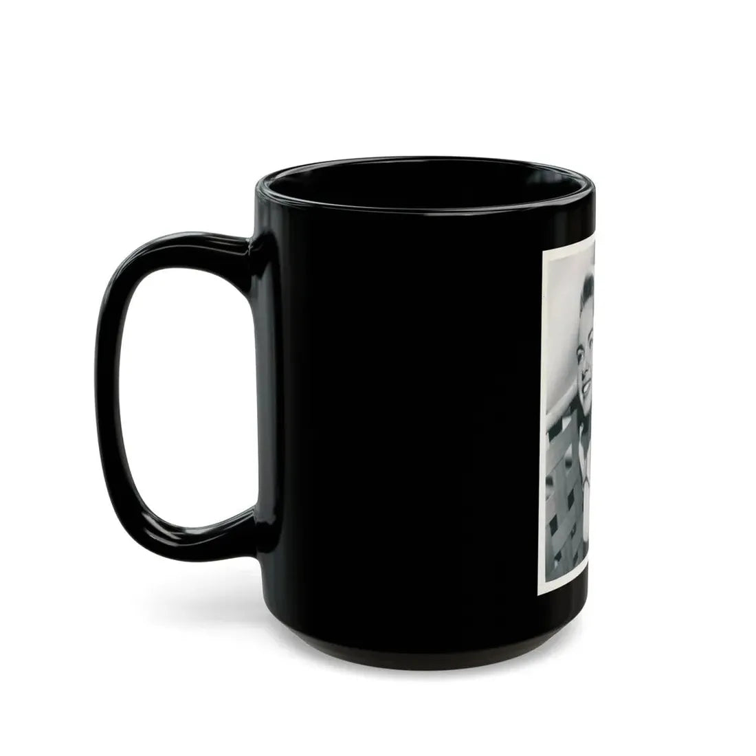 Terry Moore #7161 (Vintage Female Icon) Black Coffee Mug - Go Mug Yourself