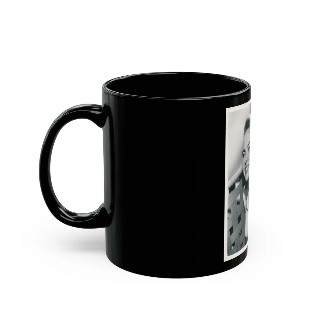 Terry Moore #7161 (Vintage Female Icon) Black Coffee Mug-Go Mug Yourself