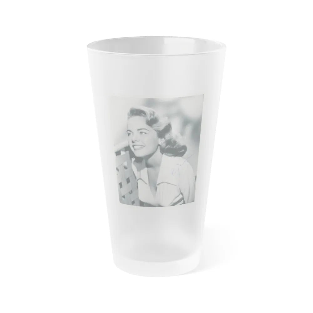 Terry Moore #7161 (Vintage Female Icon) Frosted Pint Glass 16oz-16oz-Frosted-Go Mug Yourself