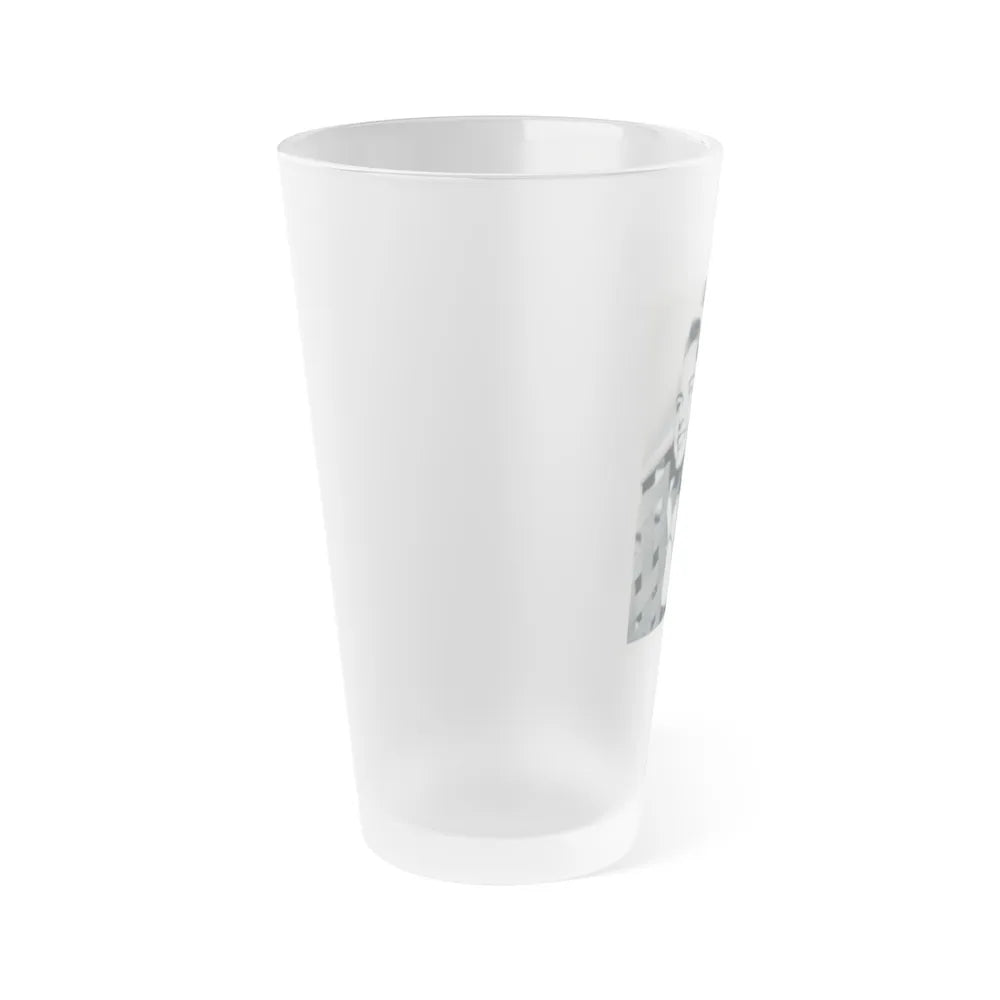 Terry Moore #7161 (Vintage Female Icon) Frosted Pint Glass 16oz-Go Mug Yourself