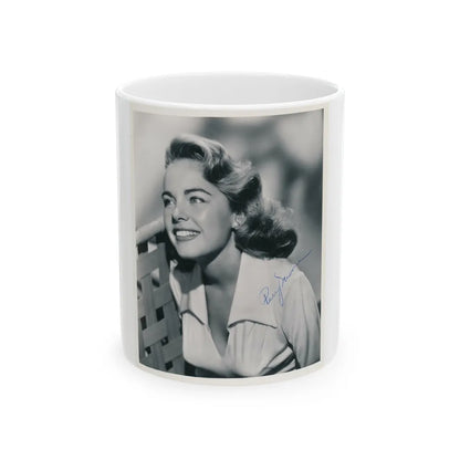 Terry Moore #7161 (Vintage Female Icon) White Coffee Mug-11oz-Go Mug Yourself