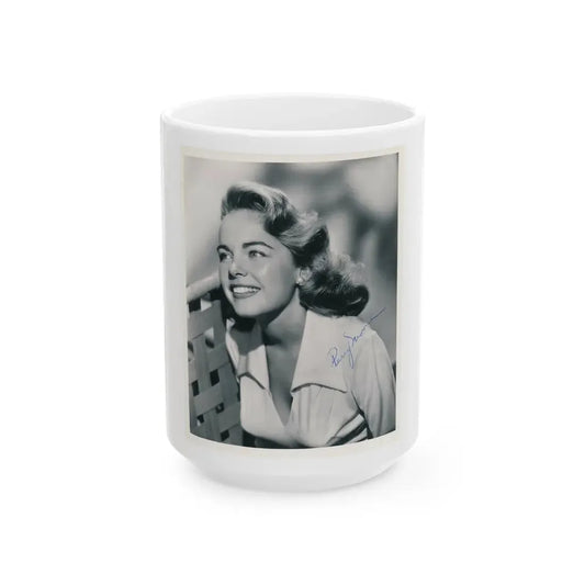 Terry Moore #7161 (Vintage Female Icon) White Coffee Mug 15oz - Go Mug Yourself