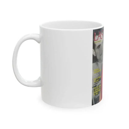 Terry Moore #717 - Las Vegan Mag. Cover Sept. '84 (Vintage Female Icon) White Coffee Mug - Go Mug Yourself