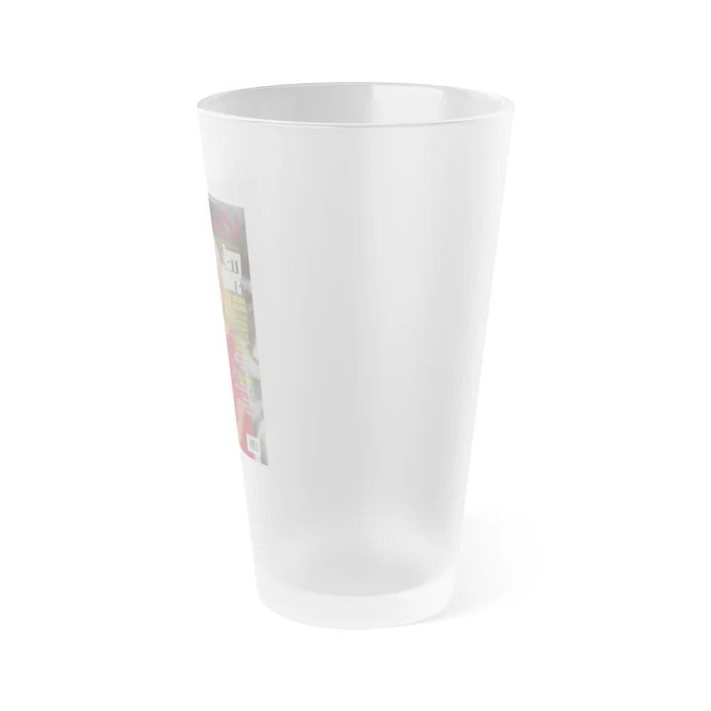 Terry Moore #717 - Las Vegan Mag. Cover Sept. '84 (Vintage Female Icon) Frosted Pint Glass 16oz-Go Mug Yourself