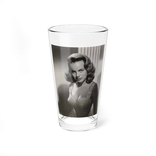 Terry Moore #718 - Head & Upper Body B&W Glamour Late 40's or 50's Vintage Photo1 (Vintage Female Icon) Pint Glass 16oz 16oz - Go Mug Yourself