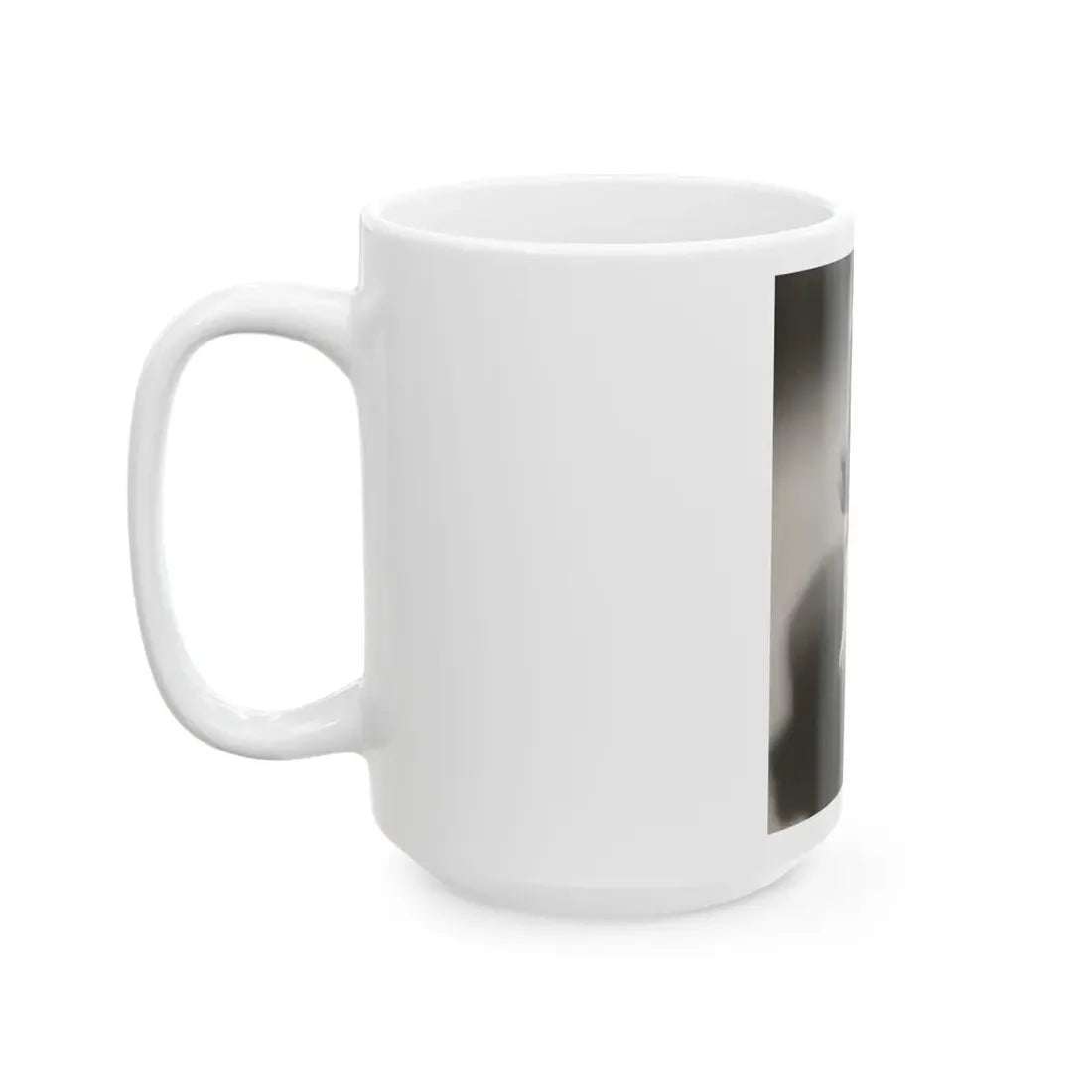 Terry Moore #718 - Head & Upper Body B&W Glamour Late 40's or 50's Vintage Photo1 (Vintage Female Icon) White Coffee Mug - Go Mug Yourself