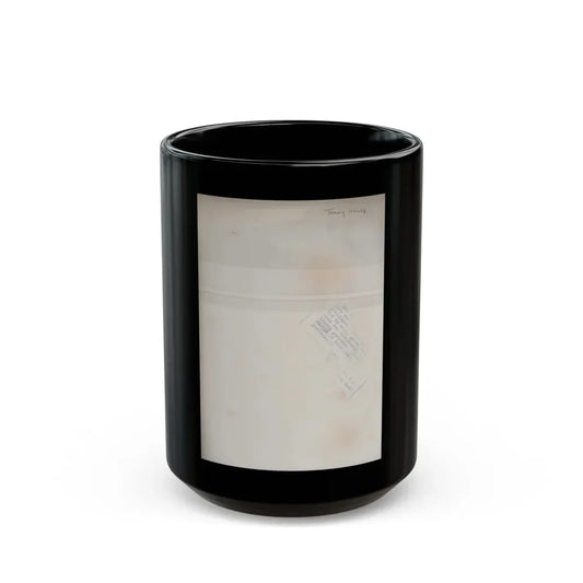 Terry Moore #719 - 7x9 Head & Glamour Upper Body & Waist Shot Circa Early 50's Vintage Photo1 (Vintage Female Icon) Black Coffee Mug 15oz - Go Mug Yourself