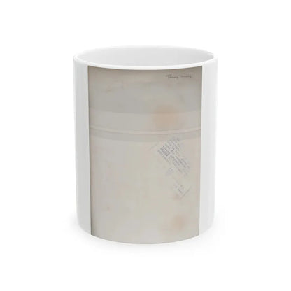 Terry Moore #719 - 7x9 Head & Glamour Upper Body & Waist Shot Circa Early 50's Vintage Photo1 (Vintage Female Icon) White Coffee Mug 11oz - Go Mug Yourself