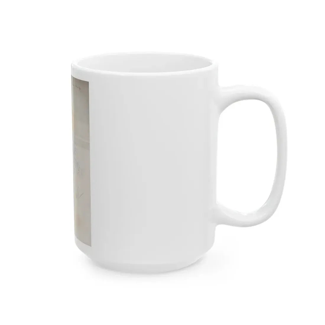 Terry Moore #719 - 7x9 Head & Glamour Upper Body & Waist Shot Circa Early 50's Vintage Photo1 (Vintage Female Icon) White Coffee Mug - Go Mug Yourself