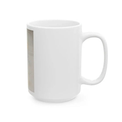 Terry Moore #719 - 7x9 Head & Glamour Upper Body & Waist Shot Circa Early 50's Vintage Photo1 (Vintage Female Icon) White Coffee Mug - Go Mug Yourself