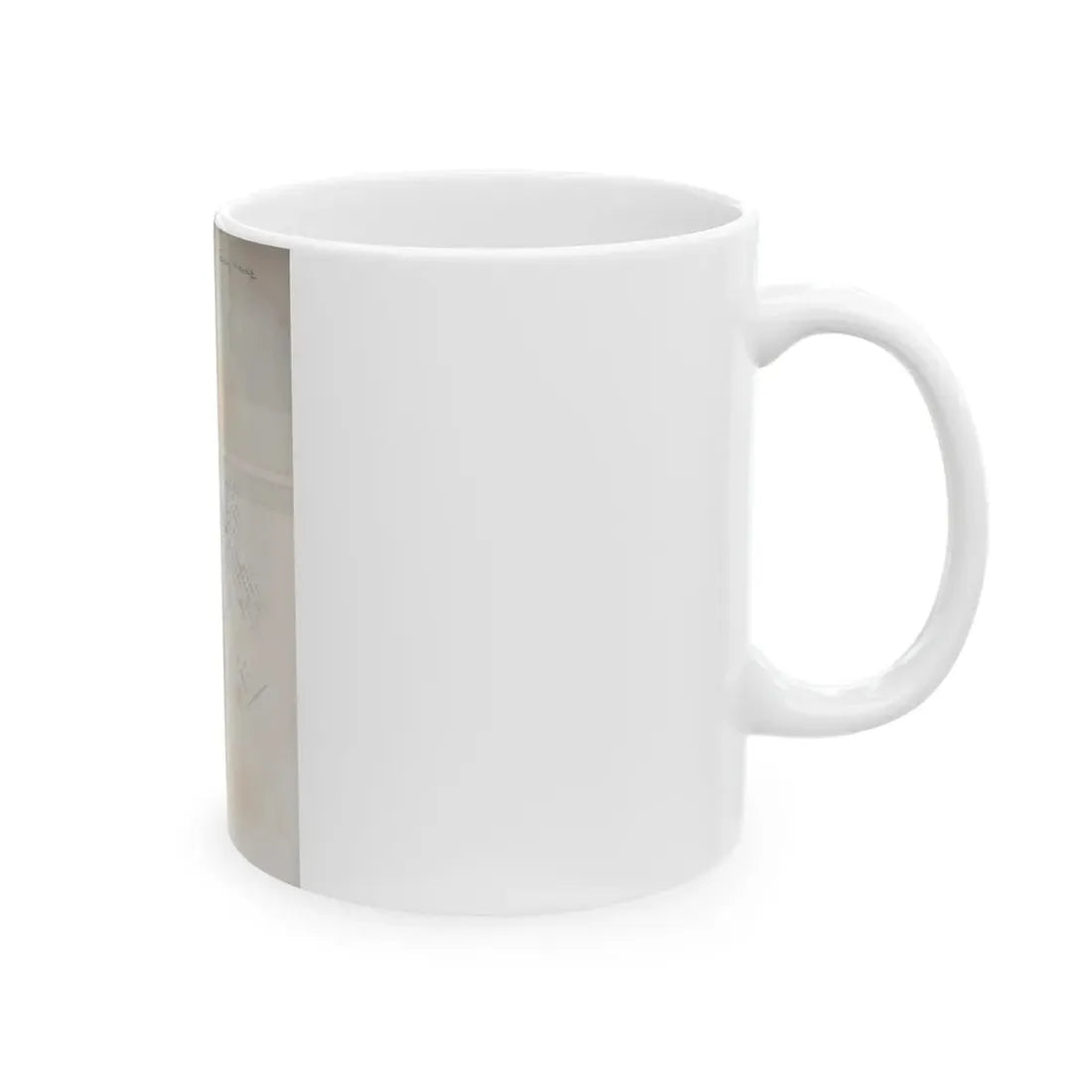 Terry Moore #719 - 7x9 Head & Glamour Upper Body & Waist Shot Circa Early 50's Vintage Photo1 (Vintage Female Icon) White Coffee Mug - Go Mug Yourself