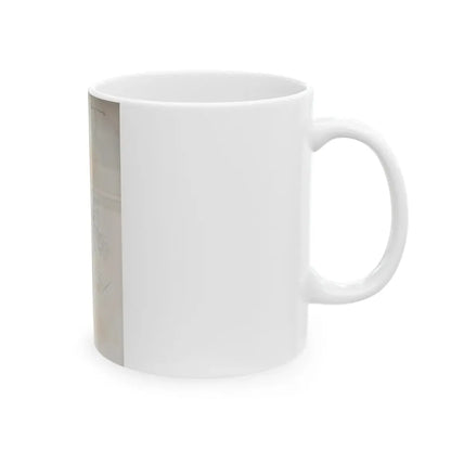 Terry Moore #719 - 7x9 Head & Glamour Upper Body & Waist Shot Circa Early 50's Vintage Photo1 (Vintage Female Icon) White Coffee Mug - Go Mug Yourself