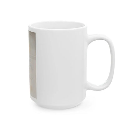 Terry Moore #719 - 7x9 Head & Glamour Upper Body & Waist Shot Circa Early 50's Vintage Photo1 (Vintage Female Icon) White Coffee Mug-Go Mug Yourself