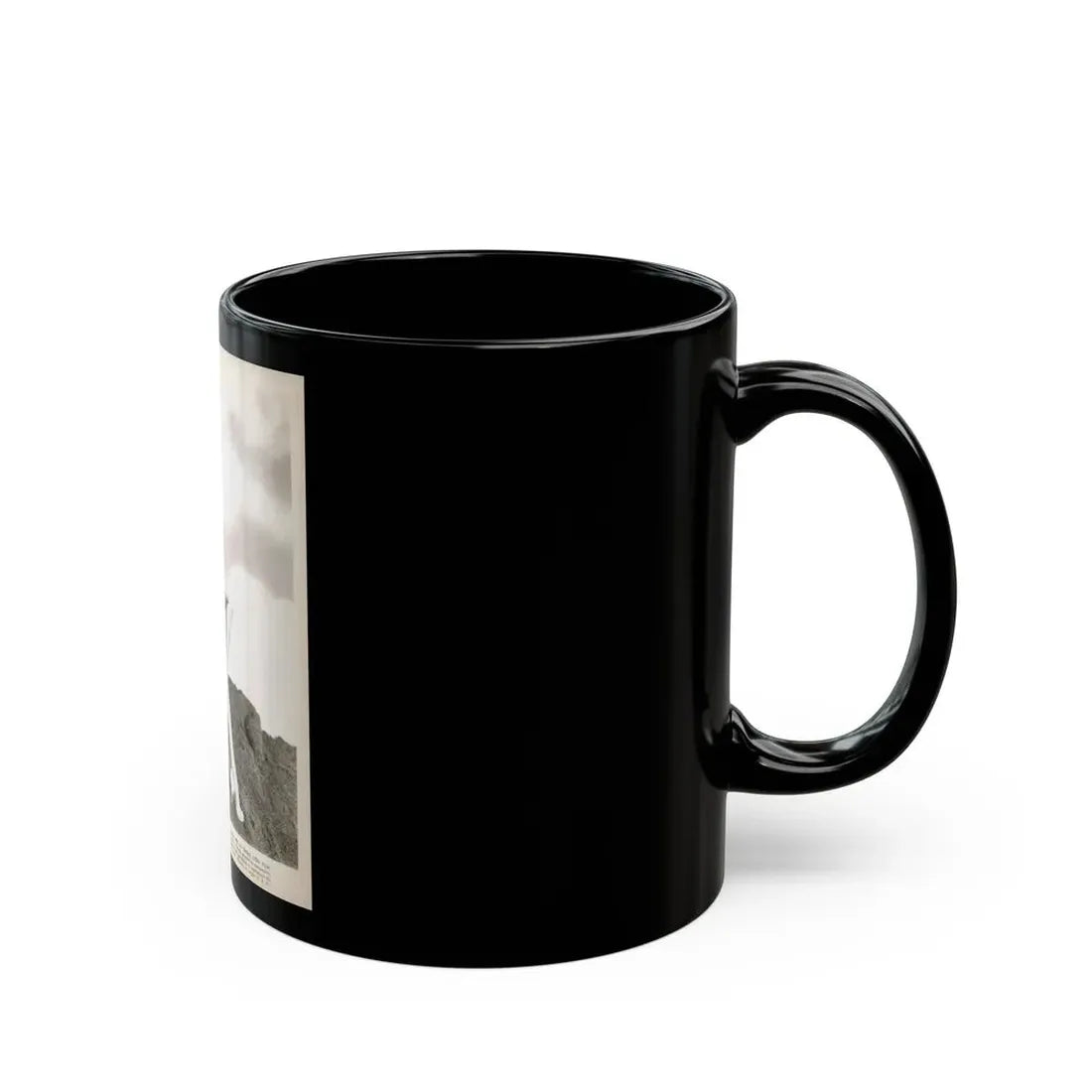 Terry Moore #721 (Vintage Female Icon) Black Coffee Mug - Go Mug Yourself
