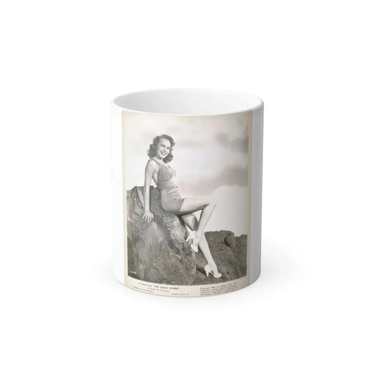 Terry Moore #721 (Vintage Female Icon) Color Changing Mug 11oz 11oz - Go Mug Yourself