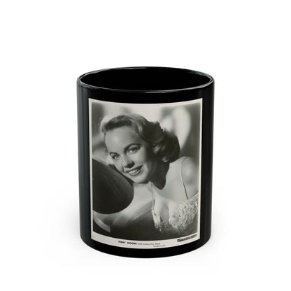 Terry Moore #722 (Vintage Female Icon) Black Coffee Mug-11oz-Go Mug Yourself