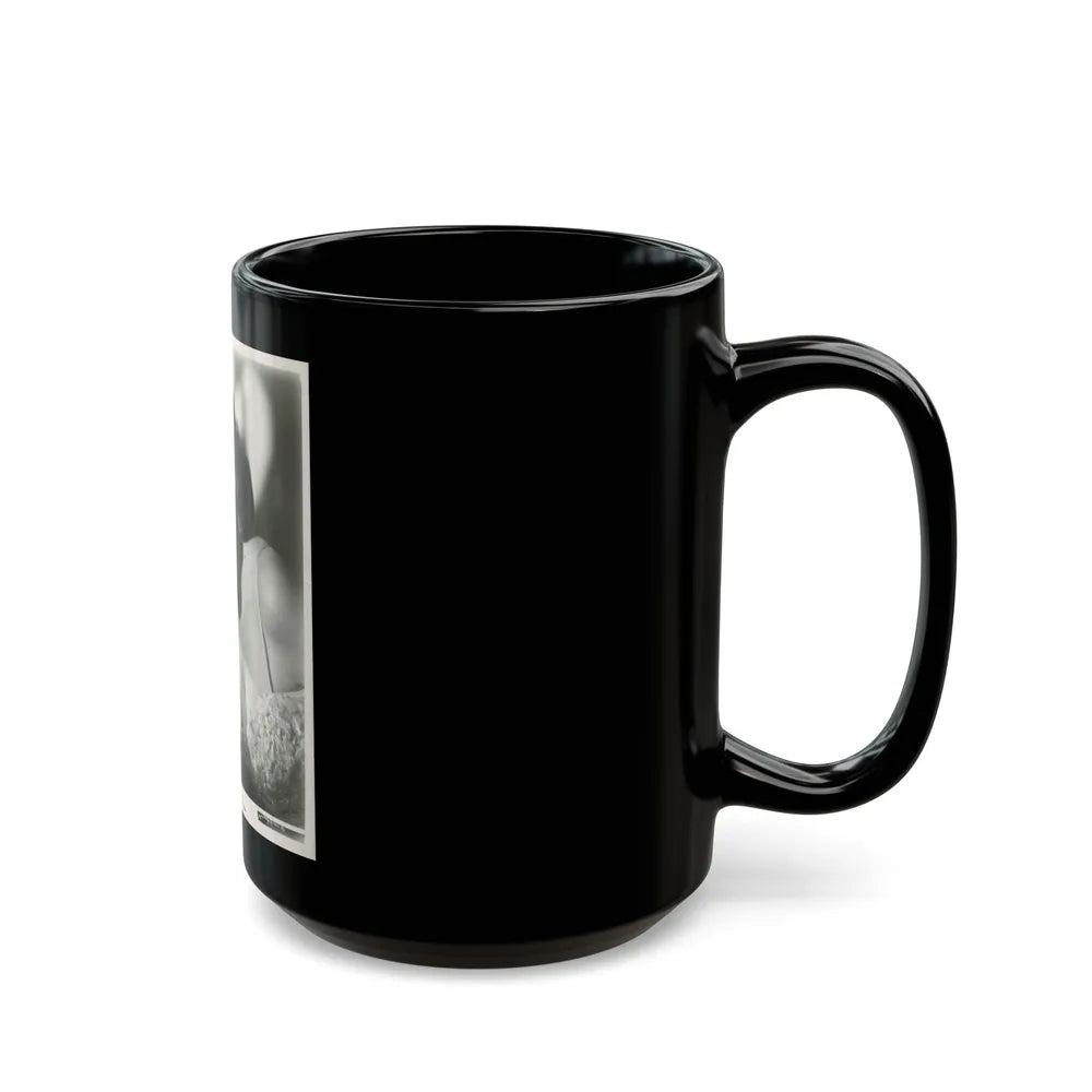 Terry Moore #722 (Vintage Female Icon) Black Coffee Mug-Go Mug Yourself