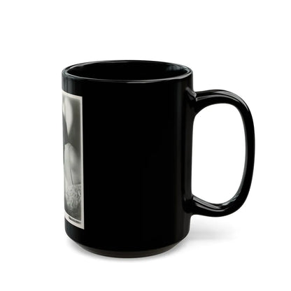 Terry Moore #722 (Vintage Female Icon) Black Coffee Mug-Go Mug Yourself