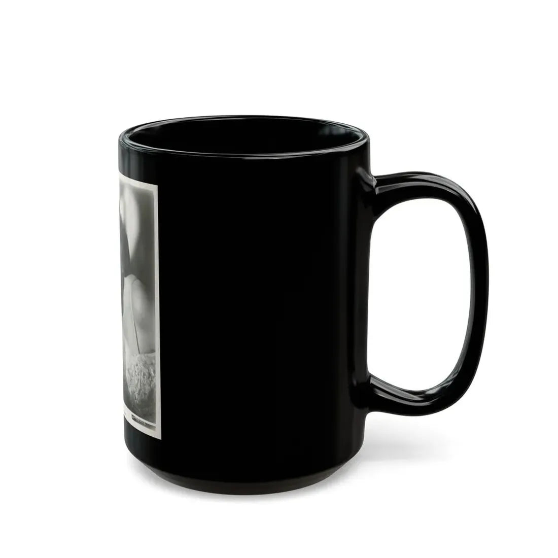 Terry Moore #722 (Vintage Female Icon) Black Coffee Mug - Go Mug Yourself
