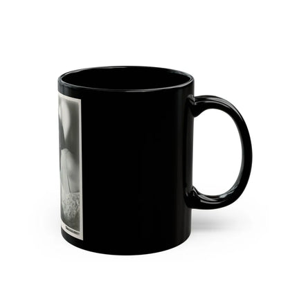 Terry Moore #722 (Vintage Female Icon) Black Coffee Mug-Go Mug Yourself