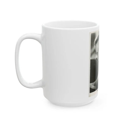 Terry Moore #722 (Vintage Female Icon) White Coffee Mug-Go Mug Yourself
