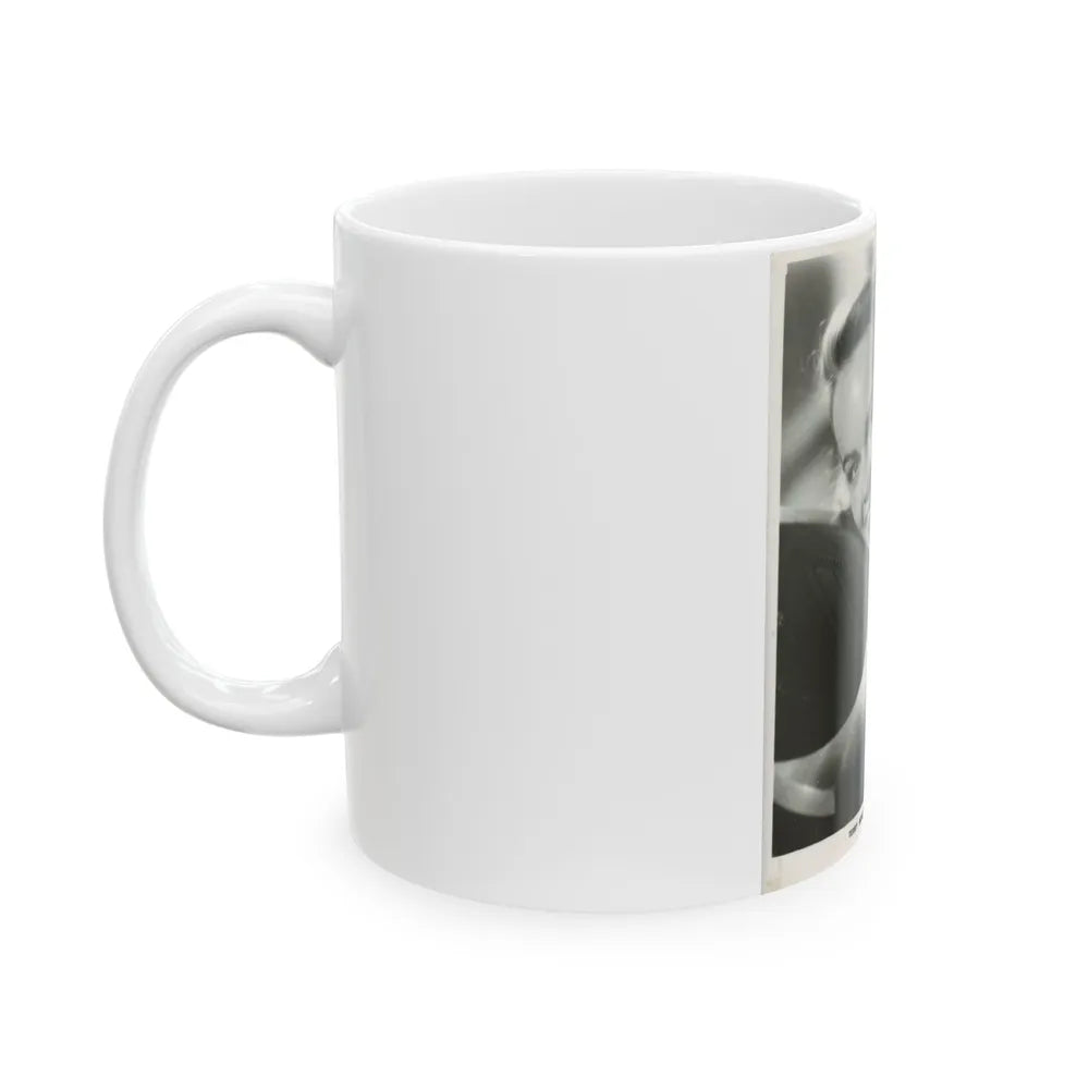 Terry Moore #722 (Vintage Female Icon) White Coffee Mug-Go Mug Yourself