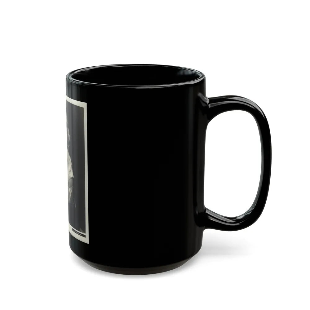 Terry Moore #723 (Vintage Female Icon) Black Coffee Mug-Go Mug Yourself