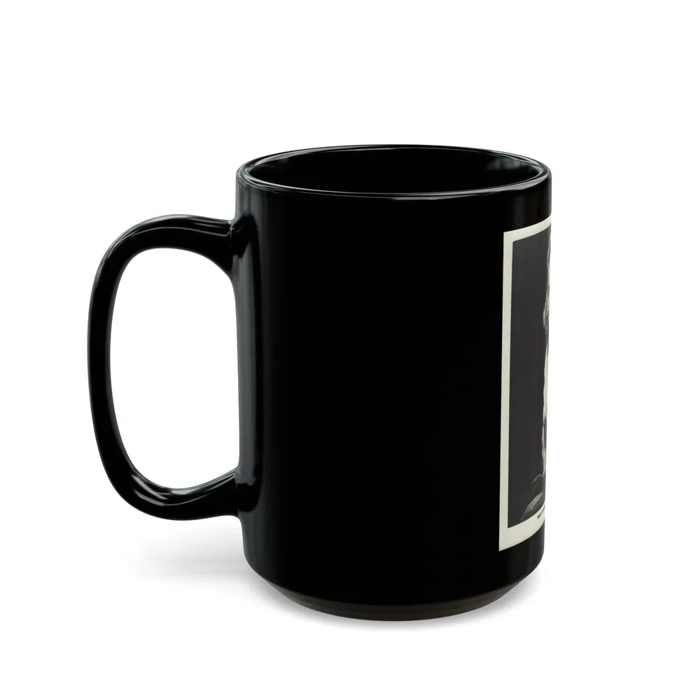 Terry Moore #723 (Vintage Female Icon) Black Coffee Mug-Go Mug Yourself